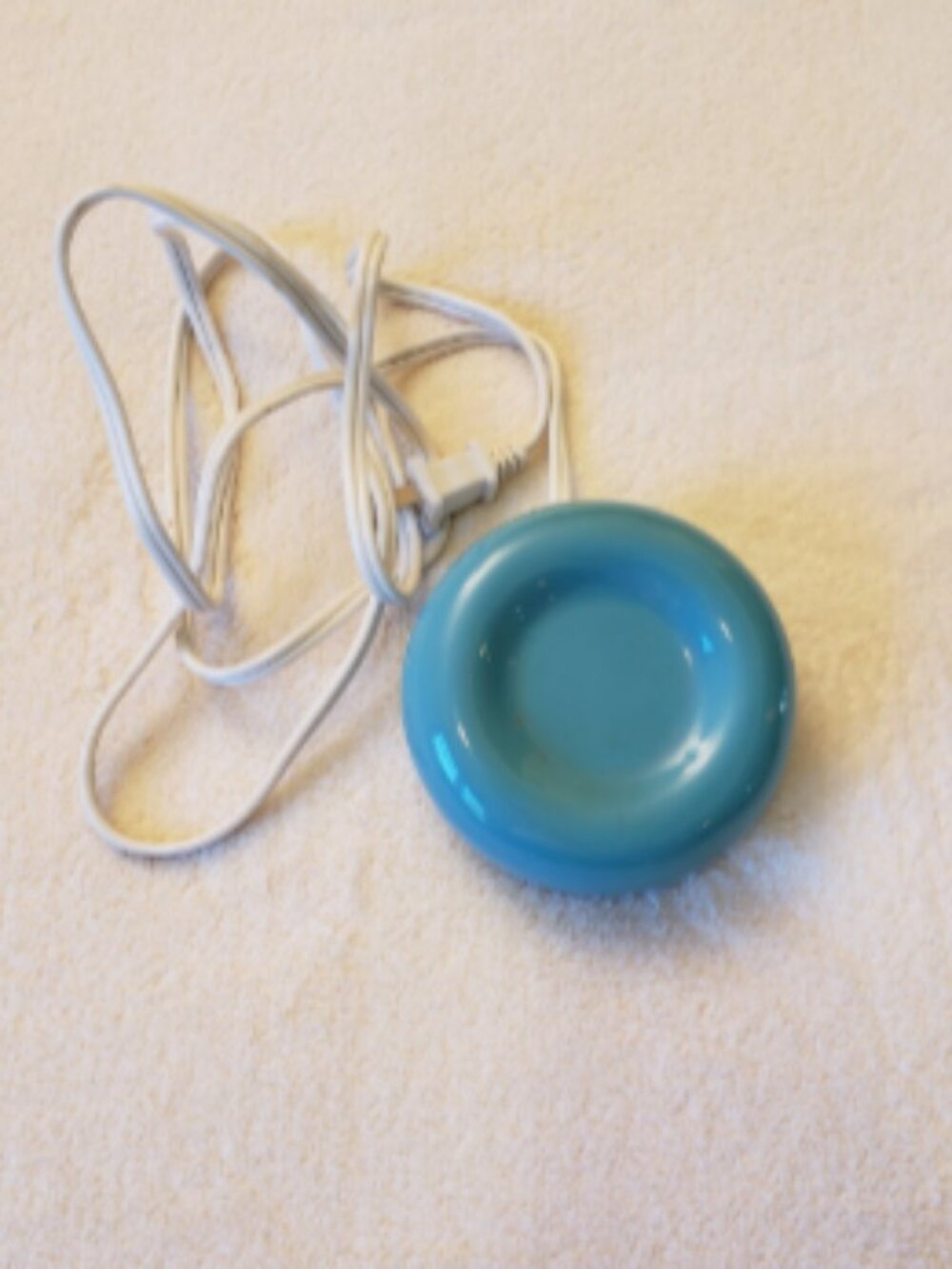 Corded Teal Ceramic Essential Oil Warmer